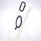 Чохол накладка з MagSafe Colored Ring Case для Apple iPhone 12 Pro Max Midnight Blue, фото 3