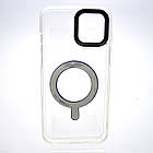 Чохол накладка з MagSafe Colored Ring Case для Apple iPhone 12 Pro Max Midnight Blue, фото 4