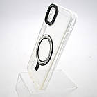 Чохол накладка з MagSafe Colored Ring Case для Apple iPhone 11 Black, фото 3