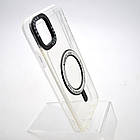 Чохол накладка з MagSafe Colored Ring Case для Apple iPhone 11 Black, фото 2