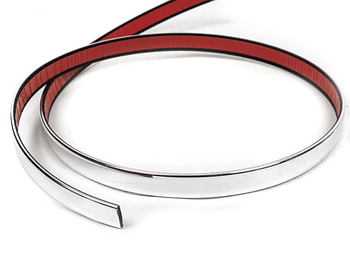 Молдинг автомобільний хромований декоративний 11 мм 5.8 м Сріблястий (KG-10005)