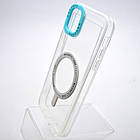 Чохол накладка з MagSafe Colored Ring Case для Apple iPhone 11 Turquoise, фото 3