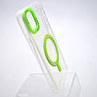 Чохол накладка з MagSafe Colored Ring Case для Apple iPhone 11 Green, фото 2