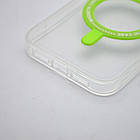 Чохол накладка з MagSafe Colored Ring Case для Apple iPhone 11 Green, фото 5