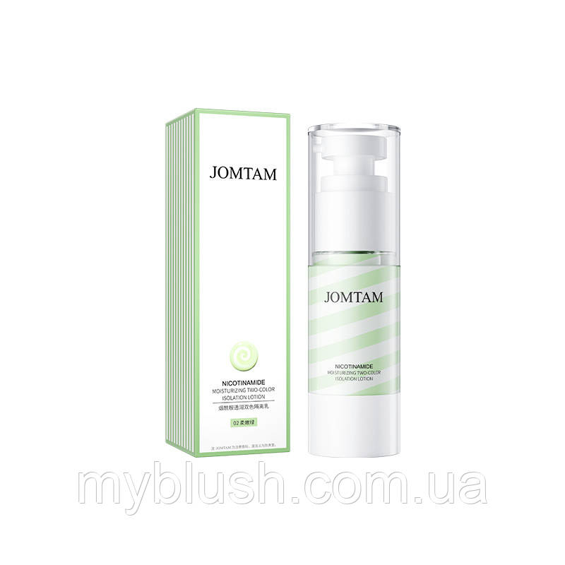 База під макіяж Jomtam Nicotinamide Moisturizing Two Color Isolation Lotion,тон 02