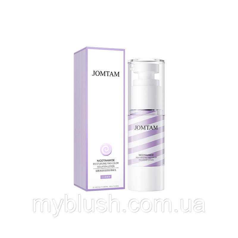 База під макіяж Jomtam Nicotinamide Moisturizing Two Color Isolation Lotion,тон 01