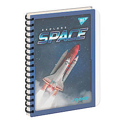 Зошит для записів YES В6/144 пл.обкл. Space, 3 шт/уп.