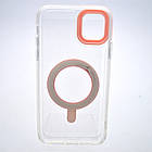 Чохол накладка з MagSafe Colored Ring Case для Apple iPhone 11 Pink, фото 5