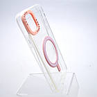 Чохол накладка з MagSafe Colored Ring Case для Apple iPhone 11 Pink, фото 2