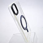 Чохол накладка з MagSafe Colored Ring Case для Apple iPhone 11 Midnight Blue, фото 2