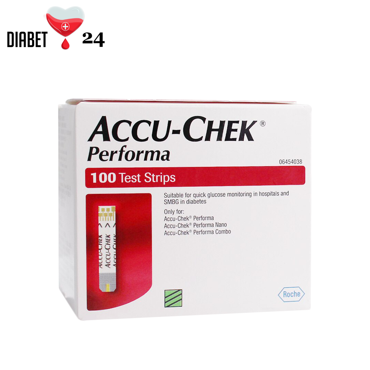 Тест-смужки Акку-Чек Перформа (Accu-Chek Performa) 100 шт.