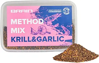 Метод Мікс Brain Krill & Garlic (криль + черевичок) 400g