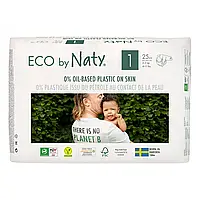 Одноразові дитячі підгузки ECO BY NATY розмір 1 (від 2 до 5 кг.)