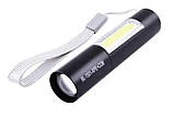 Ліхтарик BL-1501-XPE+COB акумуляторний, перезаряджуваний, фото 2