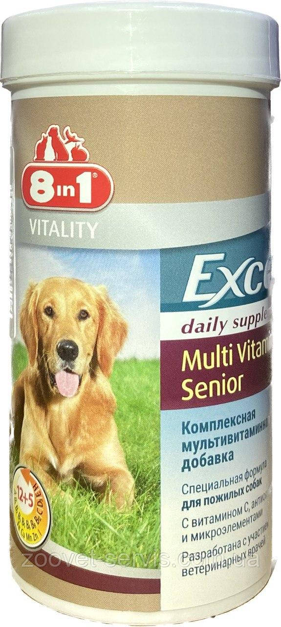 Мультивітамінна добавка 8in1 Excel Multi Vit-Senior для літніх собак 70 таблеток