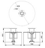 Гойдалка-балансир 4-х місна SiverSport KID120, фото 3