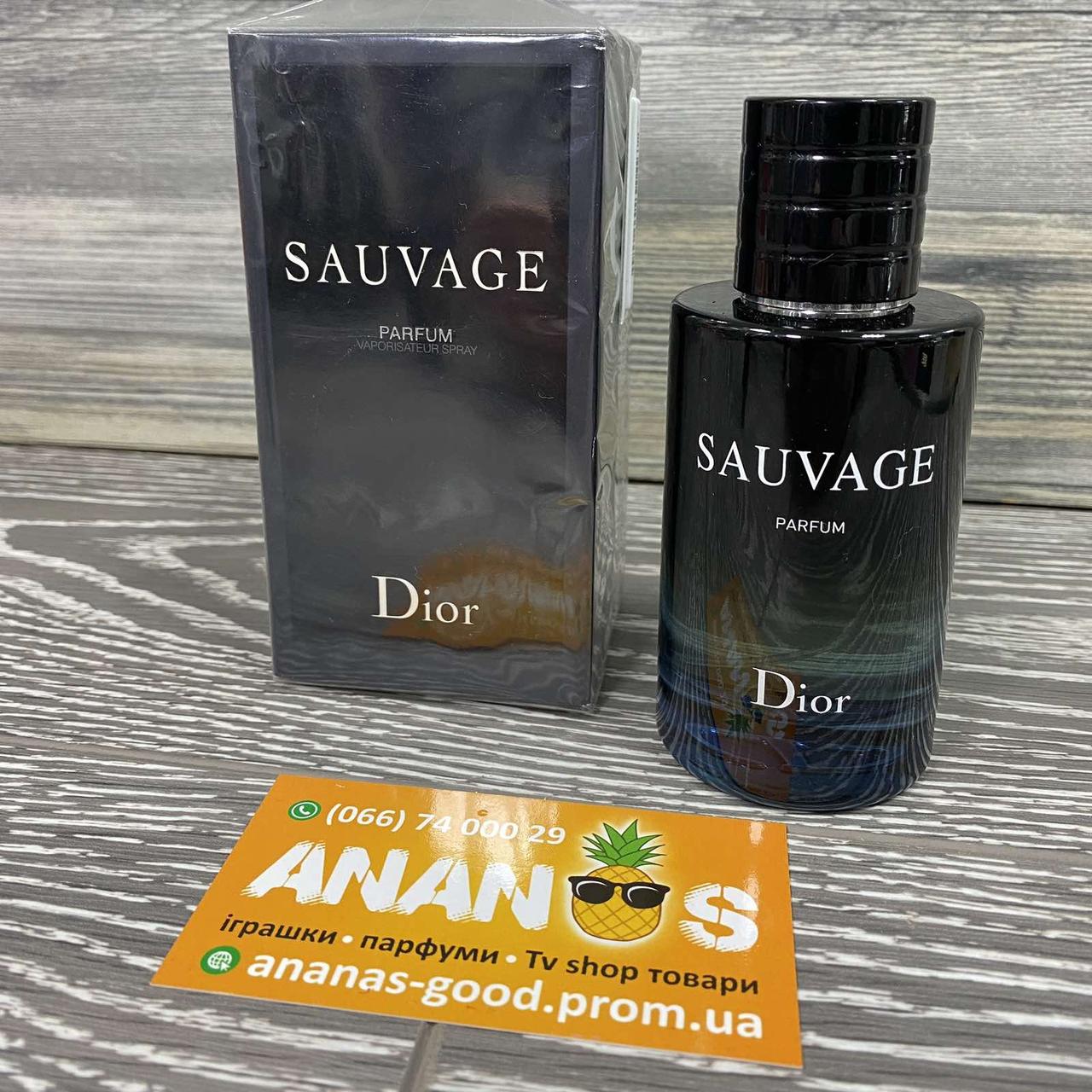 Купить Мужской парфюм Dior Sauvage Parfum 100мл / Диор Саваж Парфюм ...