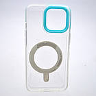Чохол накладка з MagSafe Colored Ring Case для Apple iPhone 13 Pro Turquoise, фото 6