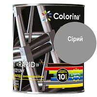 Грунтовка антикоррозионная серая RAPID COLORINA 2,8 л