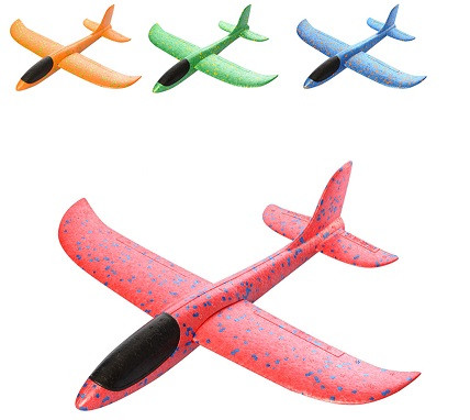 Самоліт планер з пінопласту 48 см, фото 1