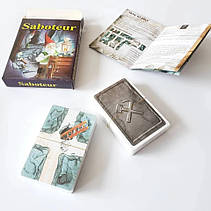 Настільна гра Саботер (Гноми шкідники, Saboteur) + правила УКРАЇНСЬКОЮ, фото 6