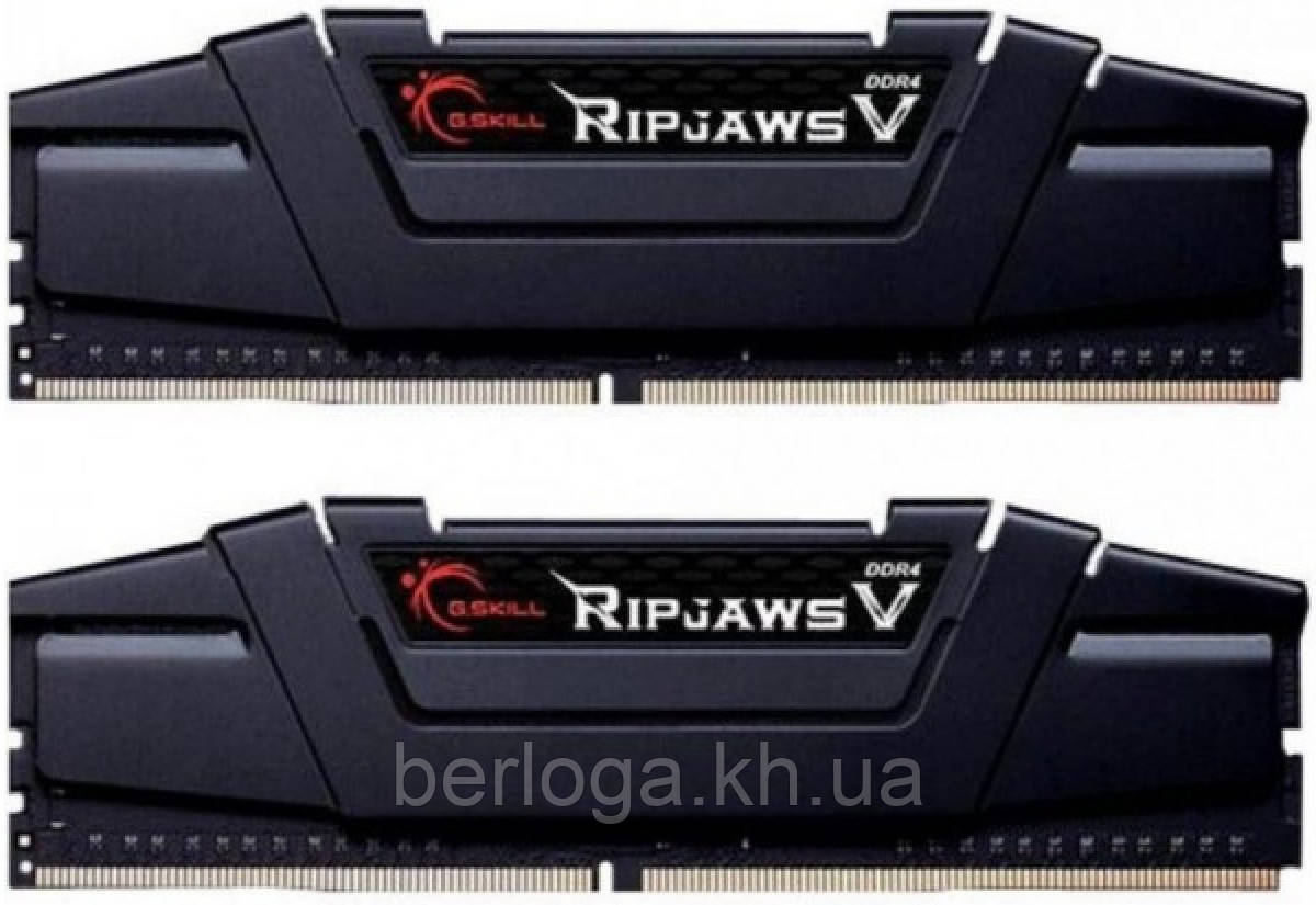 Пам`ять G.Skill 32 GB DDR4 (2x16GB) 3200 MHz Ripjaws V (F4-3200C16D-32GVK)
