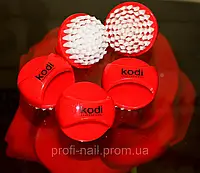 Щеточка для ногтей от пыли круглая "Красная" Kodi professional
