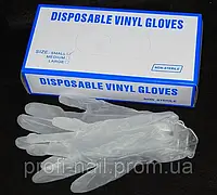 Перчатки одноразовые винилово-латексные в упаковке 100 шт OH-03 YRE, продукция для салонов красоты