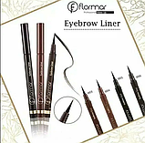 Підводка — Фломастер для брів Flormar Eyebrow Liner, Deep Dark brown, 1 мл, фото 3
