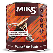 Лак яхтний алкідно-уретановий Miks глянець 0,8 кг