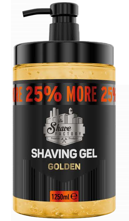Гель для гоління The Shave Factory Shaving Gel Golden 1,25л