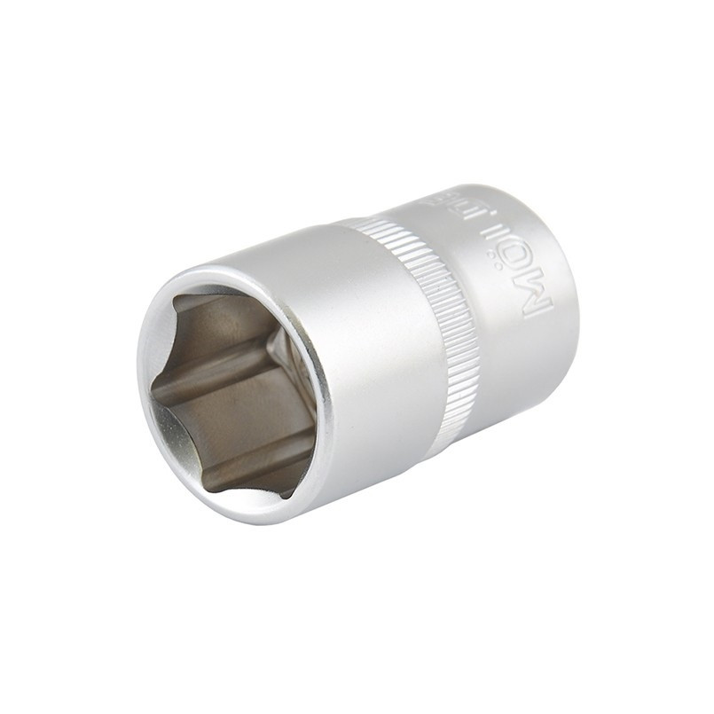 Головка торцева Molder, Cr-V, 1/2" x 19 мм (10 шт./пач.)