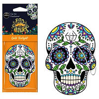 Ароматизатор Aroma Car Cellulose Dia De Los Muertos — Gold Tatoo (24 шт.)