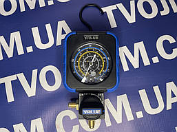 Манометричний колектор одновентильний VALUE VRM1-B-404 Navtek низького тиску (R-22,134a,410a,407c)