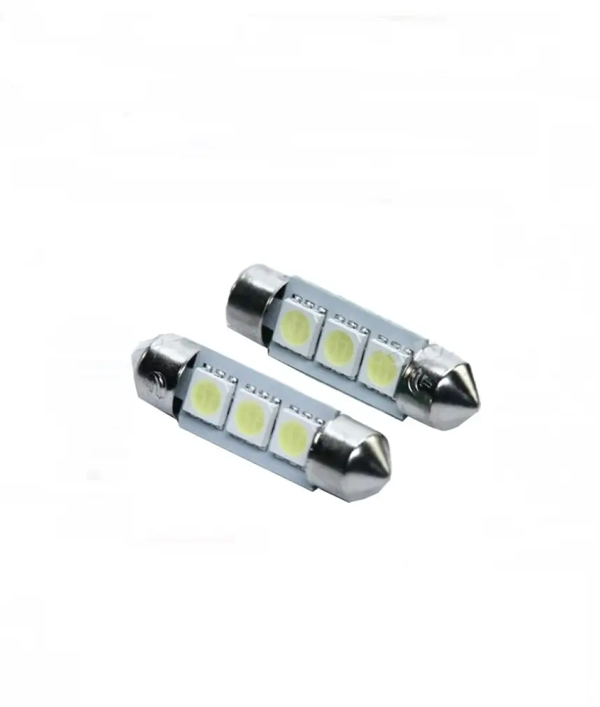 Solar LED 24V SV8.5 T11x36 1COB-8SMD 56LM white 2 шт. (10 шт.), фото 1