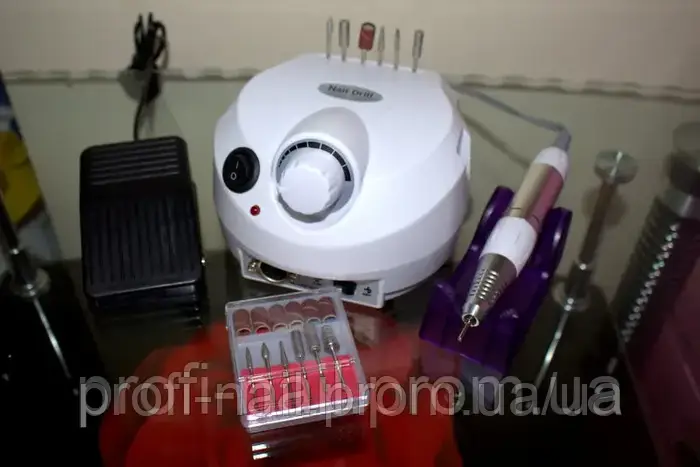 Фрезер Nail Drill ZS-601 45 Вт, на 35000 об, "White" Для маникюра и ...