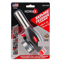 Пальник газовий з п'єзопідпалом NOWAX, сопло: Ø - 20мм, довж. - 60 мм, керам. захист, (10/100 шт.)