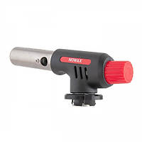 Пальник газовий з п'єзопідпалом NOWAX, сопло: Ø - 22мм, довж. - 65 мм, керам. захист, (10/100 шт.)