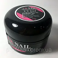 Гель UK NAIL PROFESSIONAL yellowish (бежево-розовый) 15 g