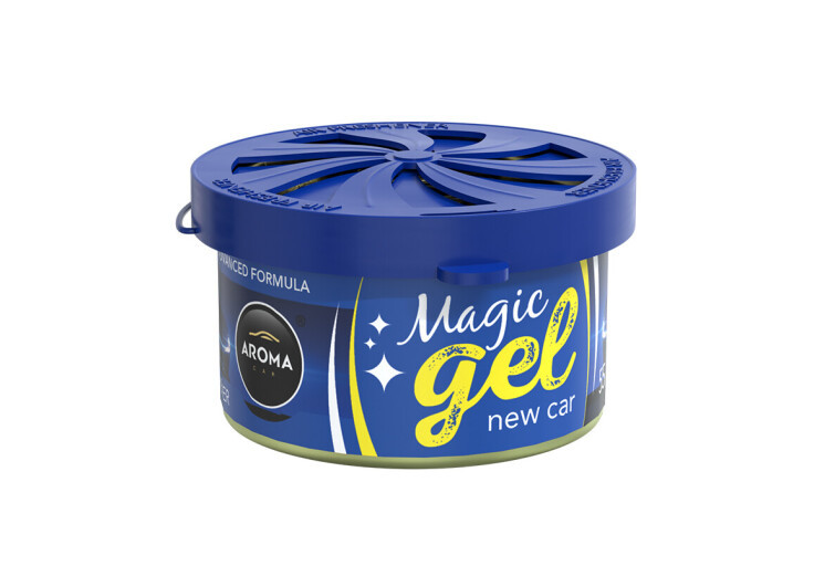 Ароматизатор Aroma Car Magic Gel 55g — NEW CAR (48шт.), фото 1