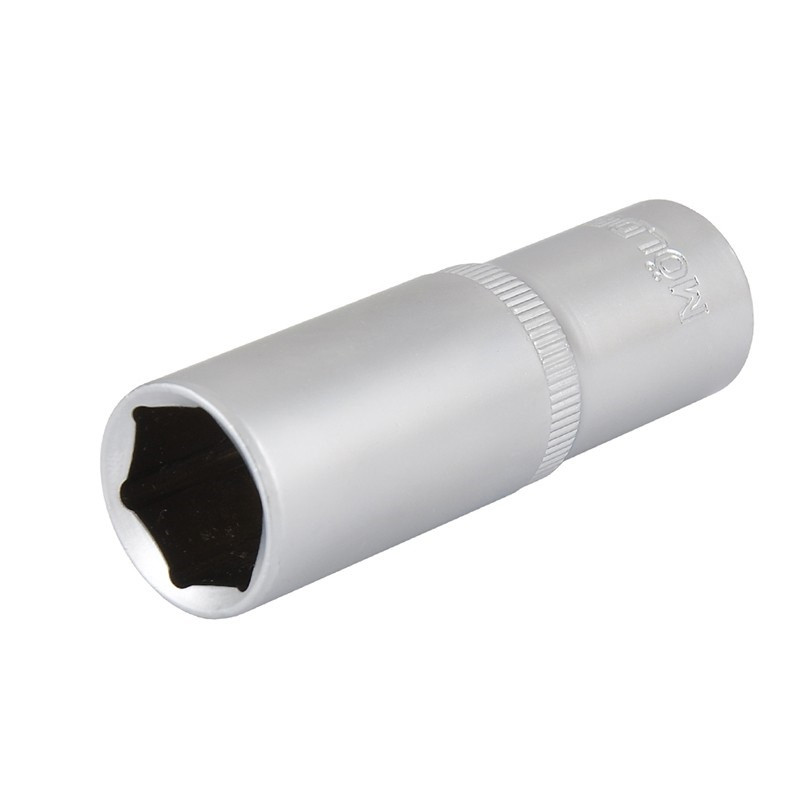 Головка торцева підвлена Molder, Cr-V, 1/2" x 19 мм (10 шт./пач.)