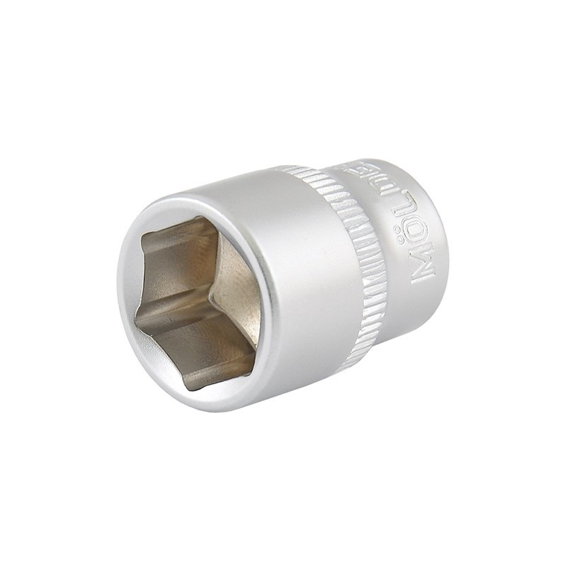 Головка торцева Molder, Cr-V, 1/4" x 14 мм (20 шт./пач.)