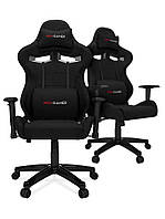 Игровое кресло для геймеров/ Геймерское кресло компьютерное Gaming chair AGURI+ Fabric Black