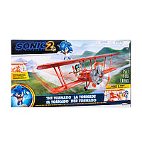 Игровой набор с фигурками Sonic the hedgehog 2 - Соник и Тэйлз на биплане 412674