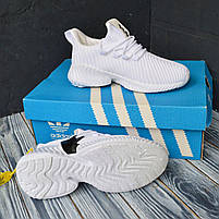 Білі кроссівки для дівчат Adidas Alphabounce Instinct. Класні жіночі кросси Адідас Альфабоунс., фото 4