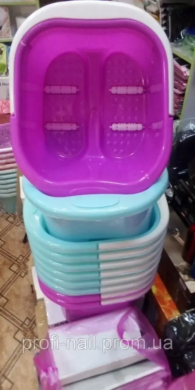 Купить Ванночка ведро для педикюра с ручкой и массажными роликами ...
