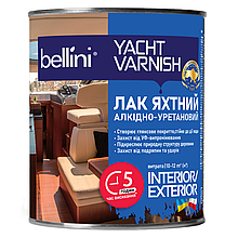 Лак яхтний алкідно-уретановий BELLINI глянець 2,5 л