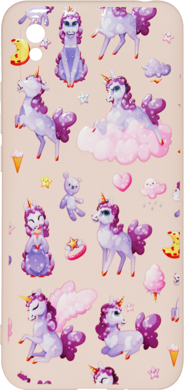 Силікон Xiaomi Redmi 9A pink sand Unicorn