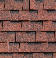 Бітумна черепиця SHINGLAS Ранчо Червоний
