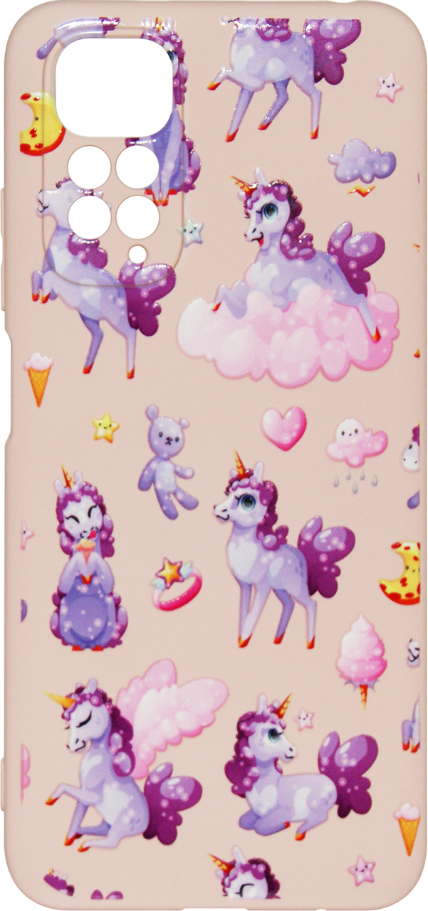 Силікон Xiaomi Redmi Note 11/Note 11S pink sand Unicorn